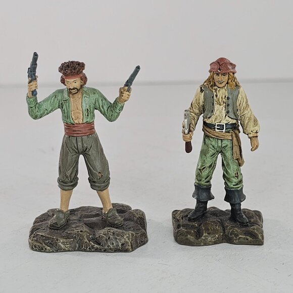 Hawthorne Village Disney Pirates Of The Caribbean No Mercy 2008 Figures Set - Picture 6 of 6